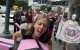 Protestantes del grupo de izquierda Codepink (Imagen de archivo)