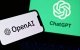Logos de OpenAI y del robot ChatGPT