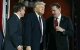 Mike Johnson, Donald Trump y Richard Hudson/ Jim Watson