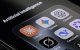 Iconos de aplicaciones de chatbots de inteligencia artificial.