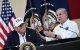 El gobernador Greg Abbott junto al presidente Donald Trump, en julio de 2025.