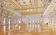 Esta imagen, publicada el 14 de agosto de 2026, muestra una representación arquitectónica del salón de baile de la Casa Blanca.