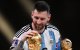 Lionel Messi con la Copa del Mundo/ Kirill KUDRYAVTSEV