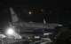 El avión que transportaba al secretario de Energía, Chris Wright, tras aterrizar en el Aeropuerto Internacional Simón Bolívar en Maiquetía, en La Guaira, este 1 de septiembre.