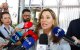 Maria Elvira Salazar en diálogo con la prensa/ Vanexa Romero
