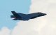 Un caza F-35 de la Fuerza Aérea de los Estados Unidos sobrevuela la zona durante la celebración del Día de la Independencia
