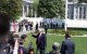 El presidente Donald Trump respondiendo a preguntas de la prensa en la Casa Blanca.