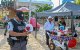 La Guardia Nacional informa sobre la llegada del huracán Polo en Acapulco, Mexico.