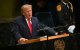 Presidente Donald Trump en la ONU