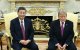 Donald Trump y Xi Jinping en la Casa Blanca