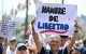 Imagen de una de las manifestaciones en Caracas