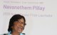 South African lawyer Navi Pillay