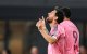 El delantero argentino del Inter Miami, Lionel Messi (n.º 10), celebra el tercer gol de su equipo durante un partido de la temporada regular de la Major League Soccer (MLS) entre el Inter Miami CF y el DC United, disputado en el Nu Stadium de Miami, Florida, el 10 de octubre de 2026.