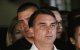 Flavio Bolsonaro habla ante la prensa tras la segunda vuelta de las elecciones presidenciales en Brasil