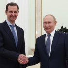 El presidente sirio Bashar al-Assad y su par ruso Vladímir Putin