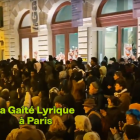 El teatro tomado por los inmigrantes