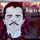 Imagen de "El Mencho" proyectada en concierto de Los Alegres del Barranco