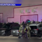 Una imagen del mega operativo