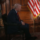 Trump en una entrevista con NBC News.