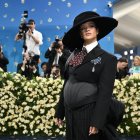 Rihanna durante la Met Gala 2025