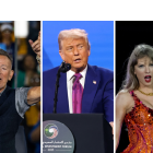 Trump se va contra los artistas Bruce Springsteen y Taylor Swift