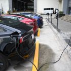 Estación de carga de vehículos eléctricos