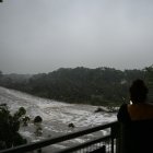 Desbordamiento del río Guadalupe (Texas) por las intensas lluvias