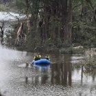Operación de búsqueda y rescate en el río Guadalupe (Texas)