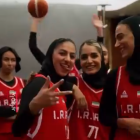 Video del combinado nacional femenino de baloncesto de Irán