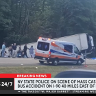 Accidente de bus en el estado de Nueva York