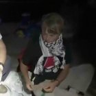 Greta Thunberg con las autoridades israelíes en un video publicado por el Ministerio de Asuntos Exteriores israelí