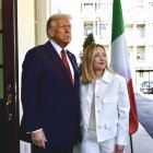 Donald Trump y Giorgia Meloni