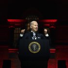 US President Joe Biden speaks about the soul of the nation