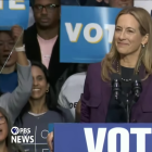 Sherrill durante un acto de campaña/ Edit a partir de captura de pantalla