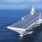 El portaviones chino Fujian