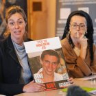 Ayelet Kaufman (left), sister of Hadar Goldin