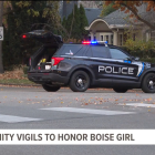 Calle en Boise, Idaho-Imagen de Archivo