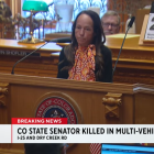 La senadora estatal de Colorado Faith Winter