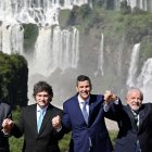 Javier Milei junto a otros líderes del Mercosur/ Evaristo Sa
