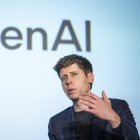 Sam Altman, director ejecutivo de OpenAI, durante una conferencia. Imagen de archivo