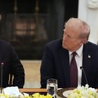 Mark Zuckerberg y Donald Trump, en la Casa Blanca. Septiembre de 2025