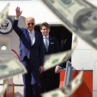 Joe Biden, Air force one, dinero