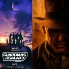 Posters cortesía de Walt Disney Studios del especial navideño de Guardianes de la Galaxia y de Indiana Jones y el llamado del destino.