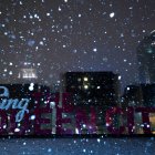 Fuerte nevada provocada por la tormenta invernal 'Elliot' en Cincinnati