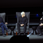 Alejandro G. Iñárritu, Alfonso Cuarón y Guillermo del Toro (Archivo / Netflix).