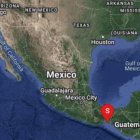 Zona del terremoto registrado en México