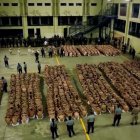 2.000 maras fueron trasladador al CECOT, la nueva prisión de máxima seguridad en El Salvaddor. Es el centro penal más grande de América (imagen de archivo).