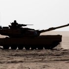 Fotografía del tanque estadounidense M1 Abrams.