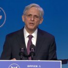 Merrick Garland, fiscal general EEUU durante un discurso