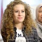 La activista israelófoba Ahed Tamimi, en Madrid (España) el 28 de septiembre de 2018.